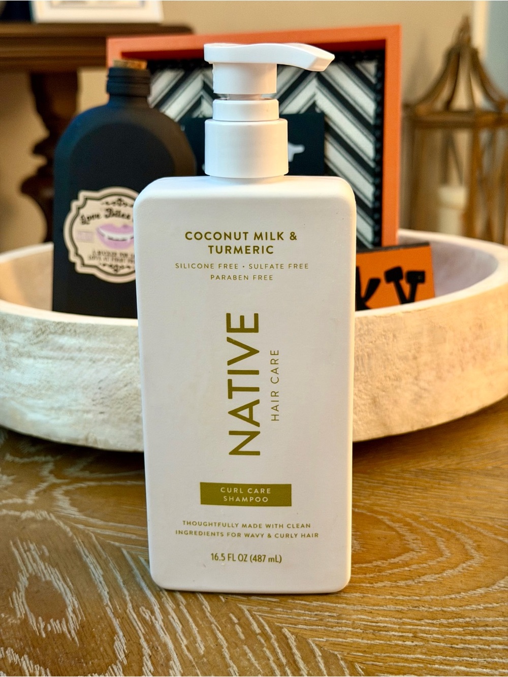 Native Coconut Milk & Turmeric Curl Care Shampoo